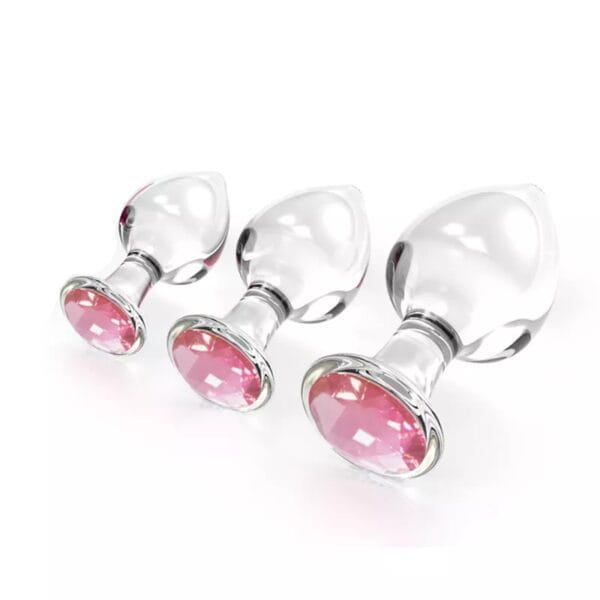 Plug anal cristal