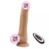 Dildo vibrador a control