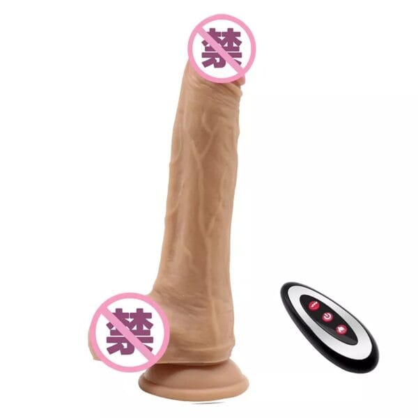 Dildo vibrador a control