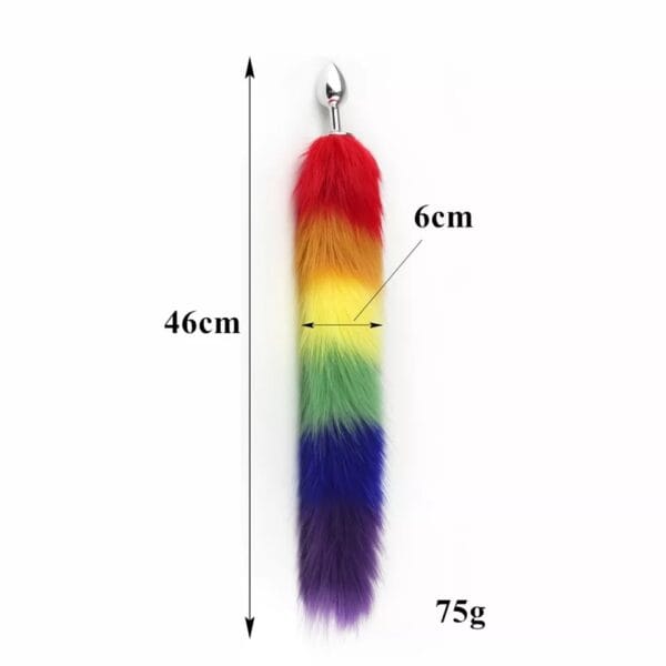 Plug anal cola de zorro