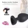 Plug anal silicón