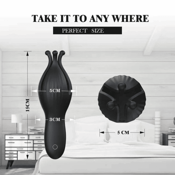 Masturbador masculino vibrador