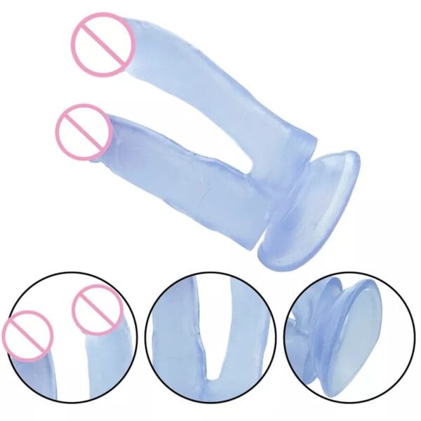 Dildo doble penetración
