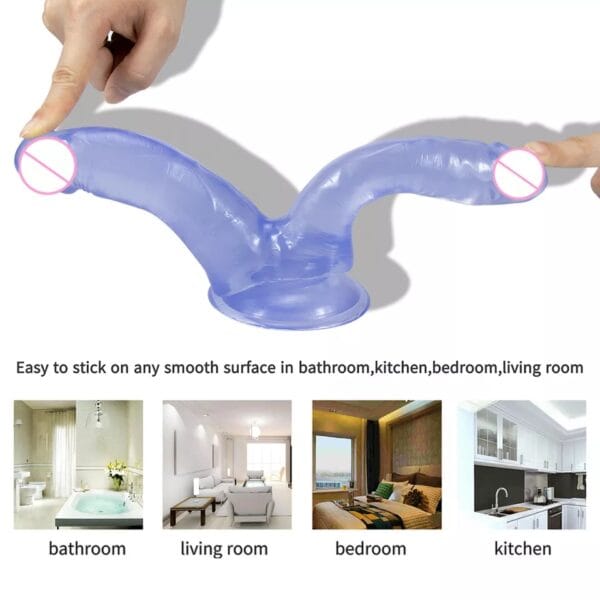 Dildo doble penetración