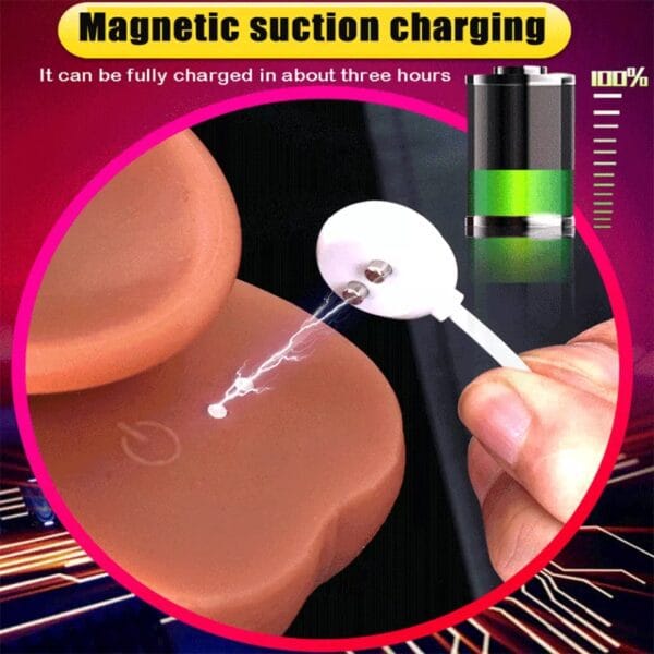 Dildo vibrador a control