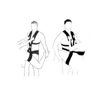 Bondage pecho