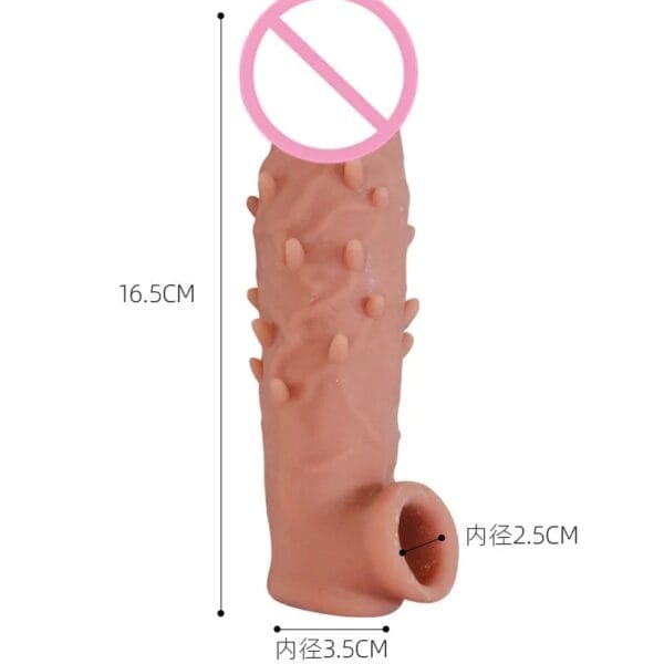 Funda extensora con picos