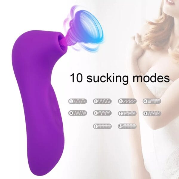 Succionador mini tipo satisfyer