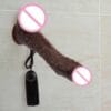 Dildo vibrador brown