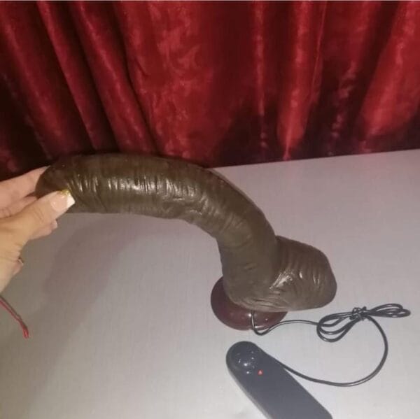 Dildo vibrador brown