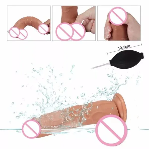 Dildo eyaculador