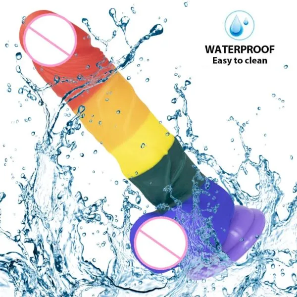 Dildo G - arco iris