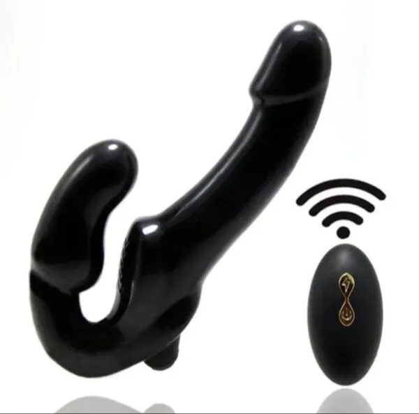 Doble dildo lésbico