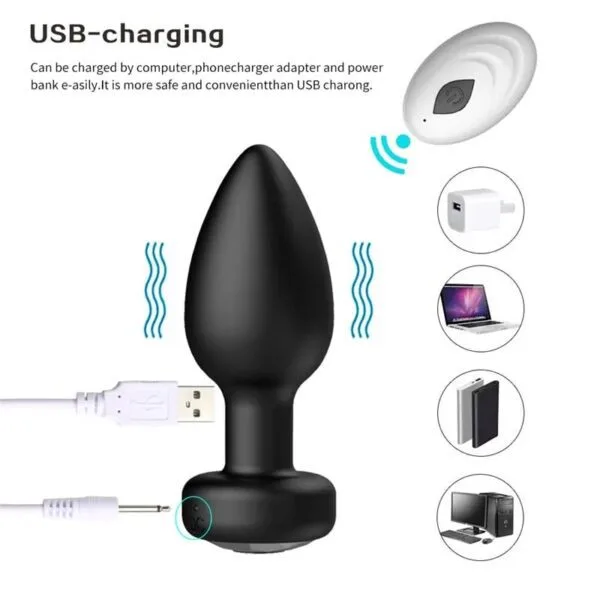 Plug anal con control
