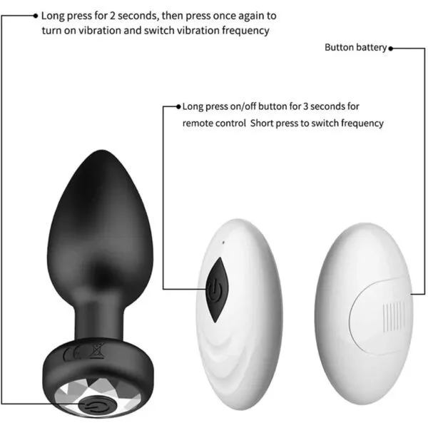 Plug anal con control
