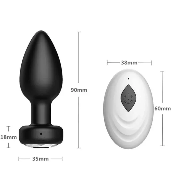 Plug anal con control