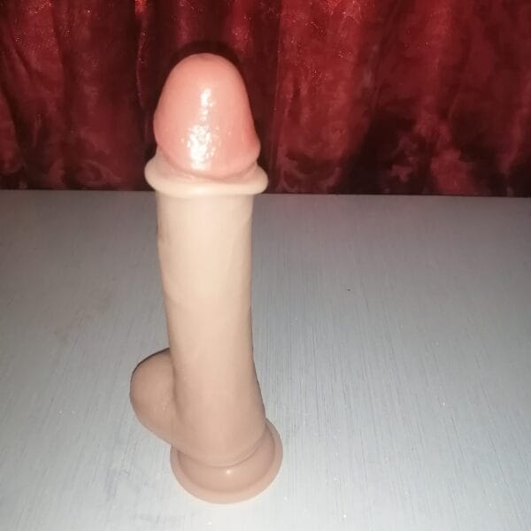 Dildo prepucio deslizable