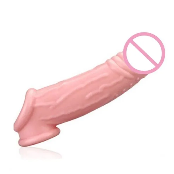 Funda extensora transparente/rosada