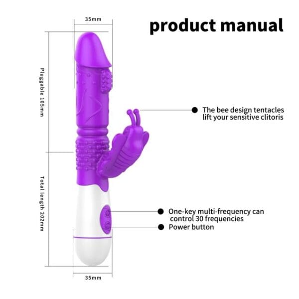 Rabbit butterfly USB