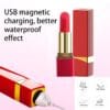 Bala labial recargable USB