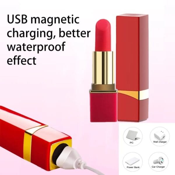 Bala labial recargable USB