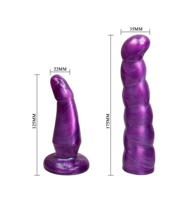 Arnés con 2 dildos