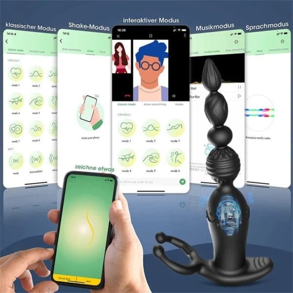 Estimulador de próstata larga distancia