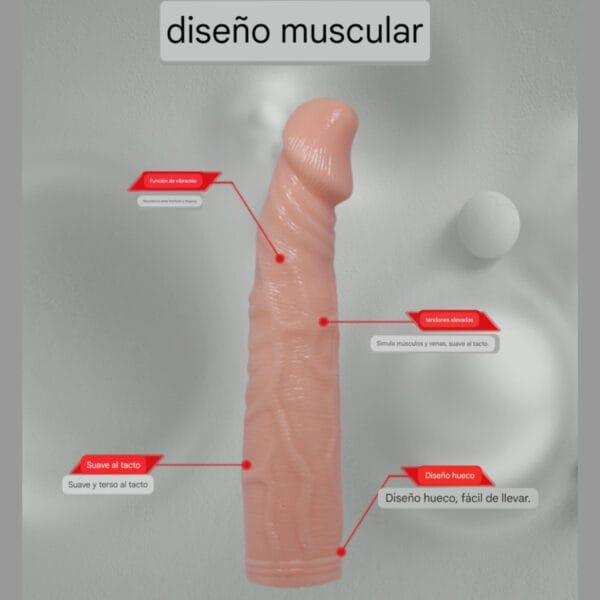 Funda extensora con vibración