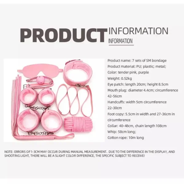 Bondage 10 piezas
