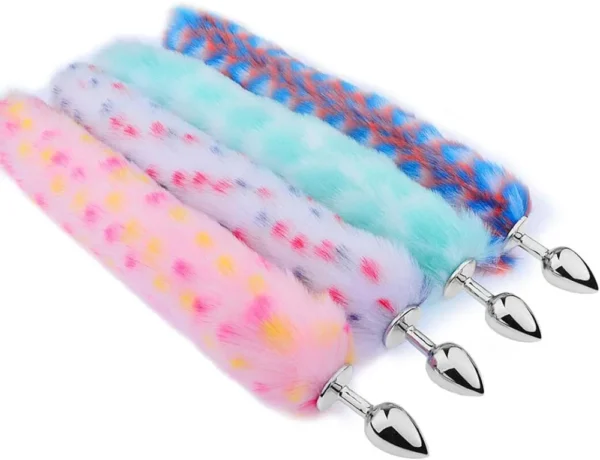 Plug anal cola de zorro