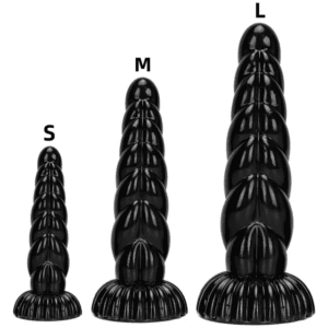 Dildo dragón negro L