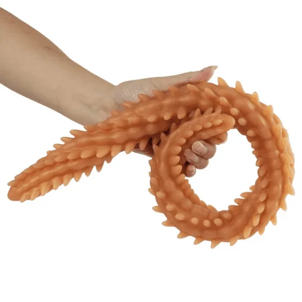 Dildo doble texturizado