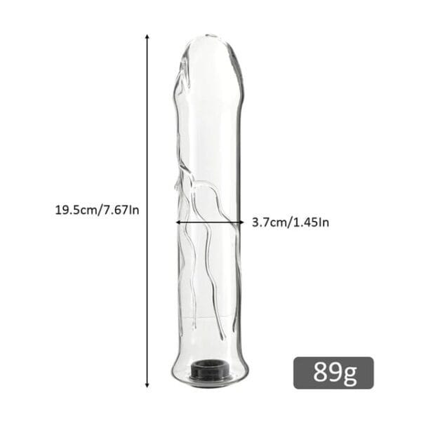 Dildo de cristal/agua