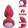 Plug anal luz led con control remoto