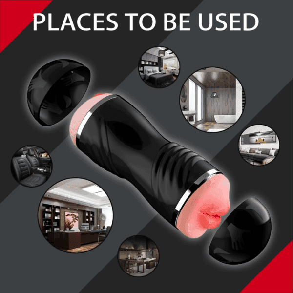 Copa masturbadora doble