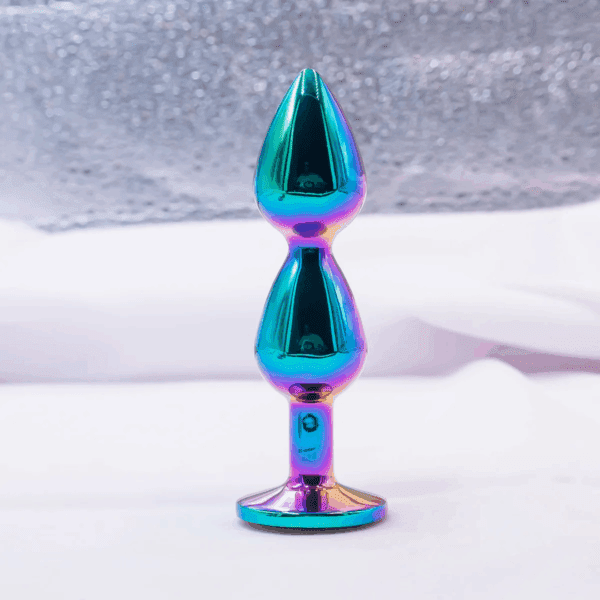 Set de Plugs Anales Metálicos Arcoíris