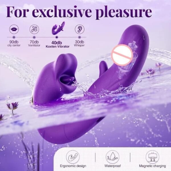 Vibrador Rabbit 4 en 1