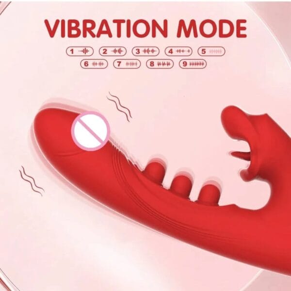 Vibrador Rabbit RED 4