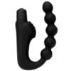 Vibrador anal con perlas flexibles