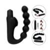 Vibrador anal con perlas flexibles